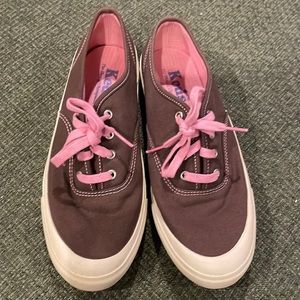 Keds brown canvas sneakers (sz 8 1/2)